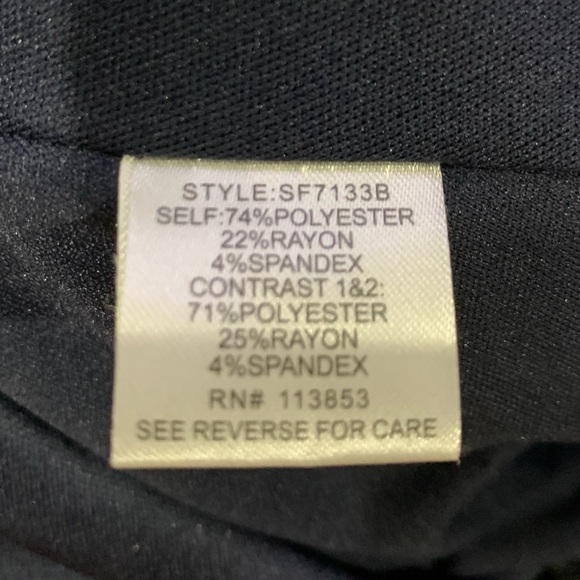 41 Hawthorne navy dress - Picture 3 of 3